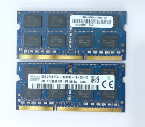 8GB PC3L 1600MHZ RAM