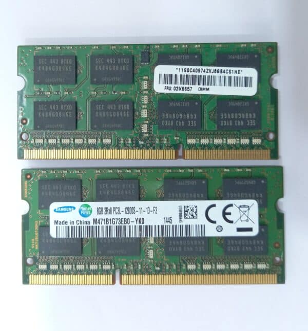 8GB PC3L 1600MHZ RAM